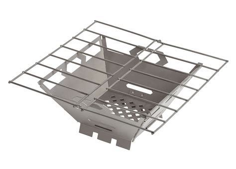 vargo stainless steel fire box grill|vargo lightweight grill.